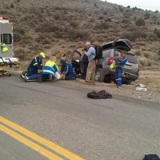 Simulated accident for training and public education photo 1